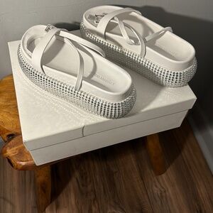 Jonathan Simkhai white platform shoe